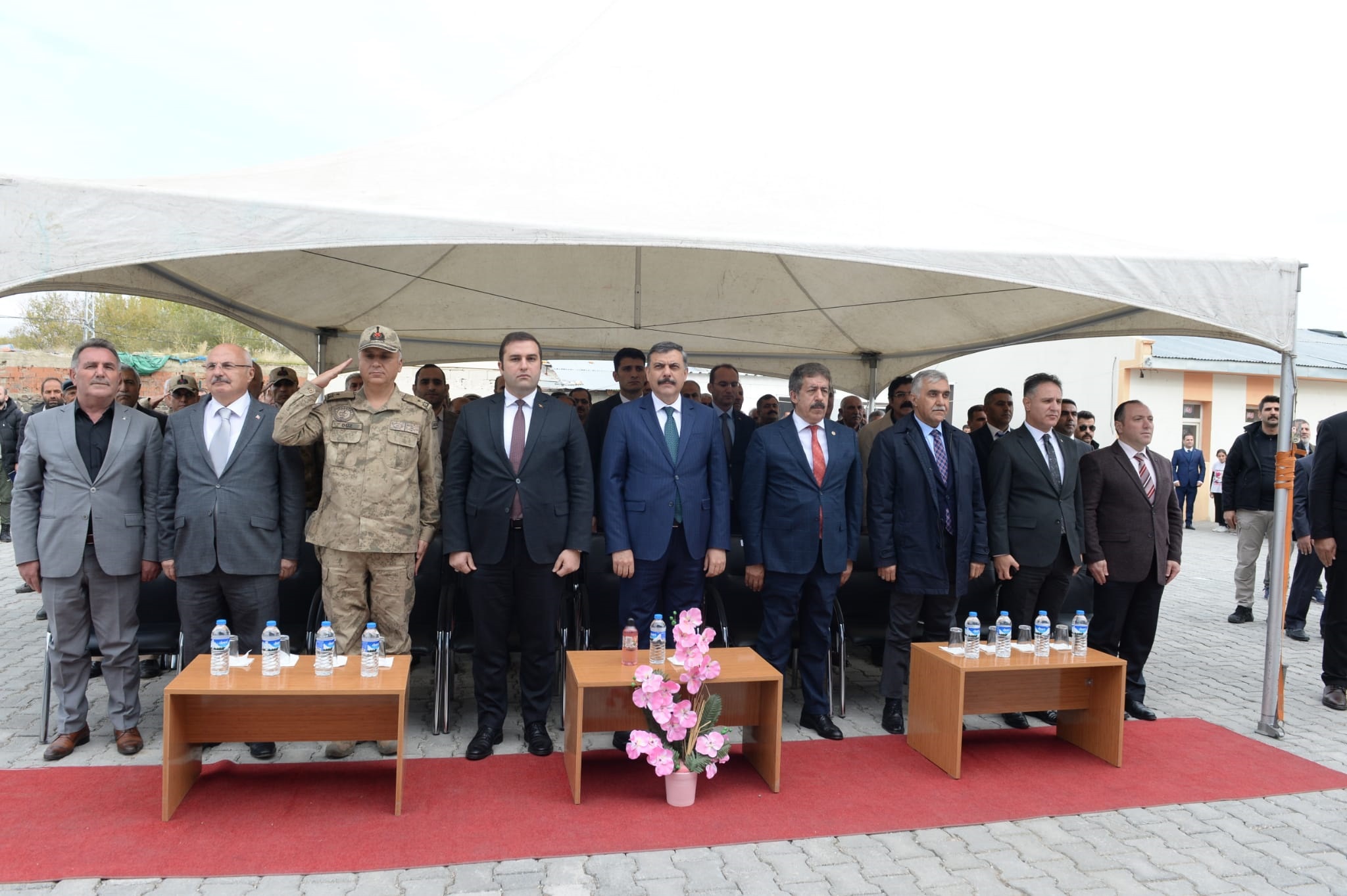 Karaçoban İlçesini Ziyareti